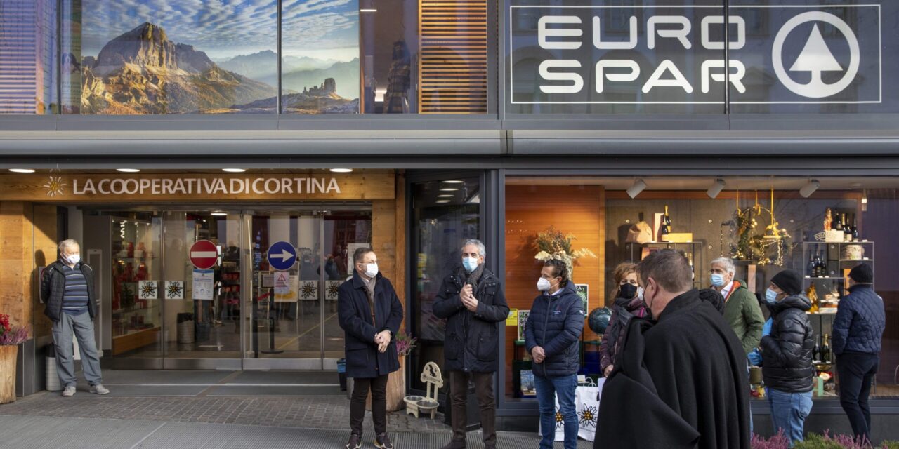 Cortina come Venezia e Trieste: la Cooperativa di Corso Italia riparte con Despar che punta ai luoghi-icona del Nordest